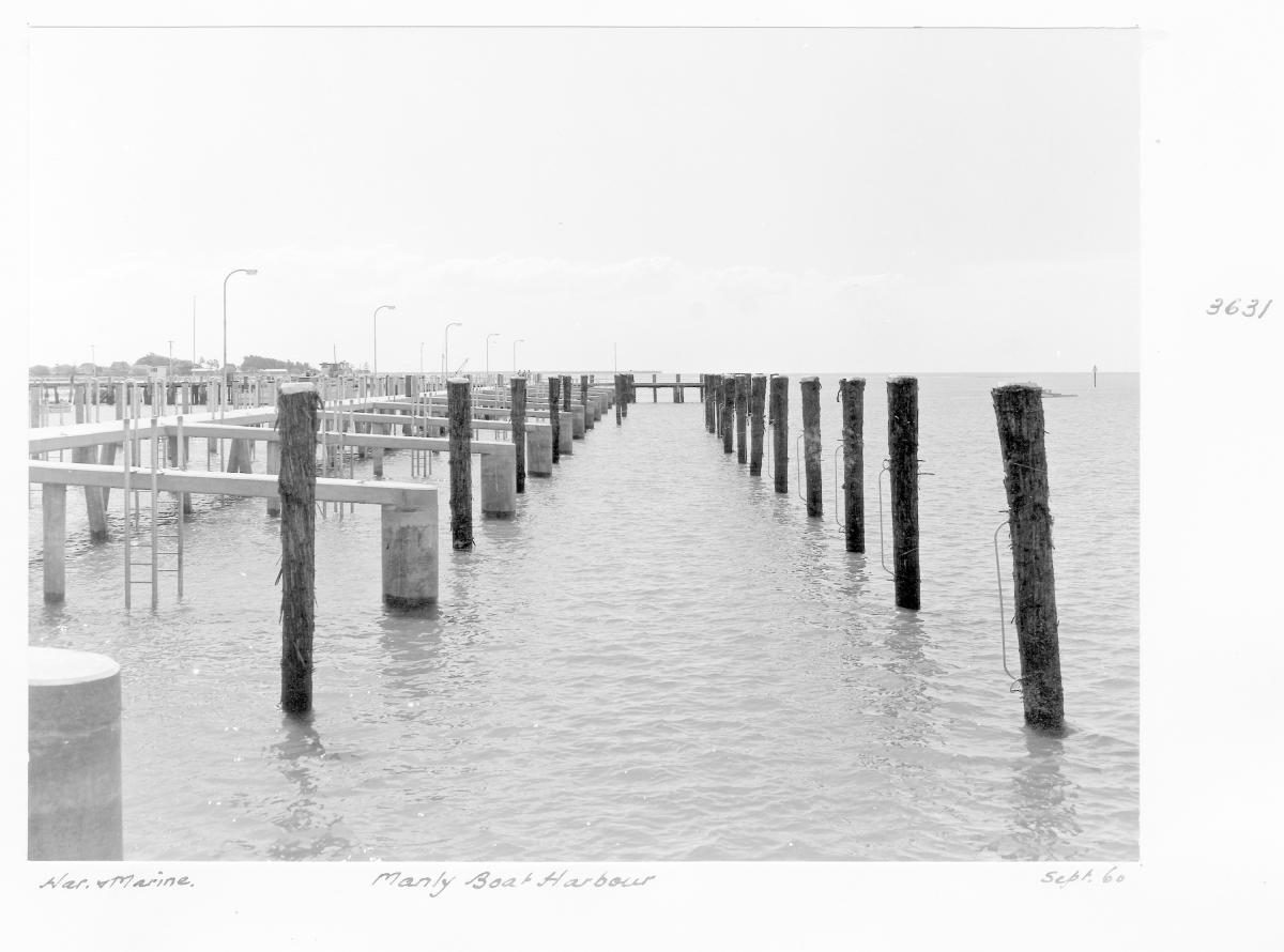 Manly Boat Harbour - Brisbane, September 1960