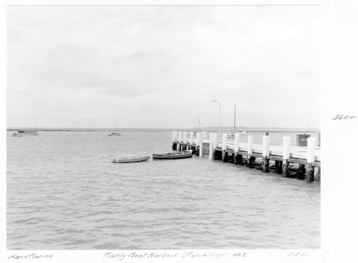 Manly Boat Harbour - Brisbane, October 1960