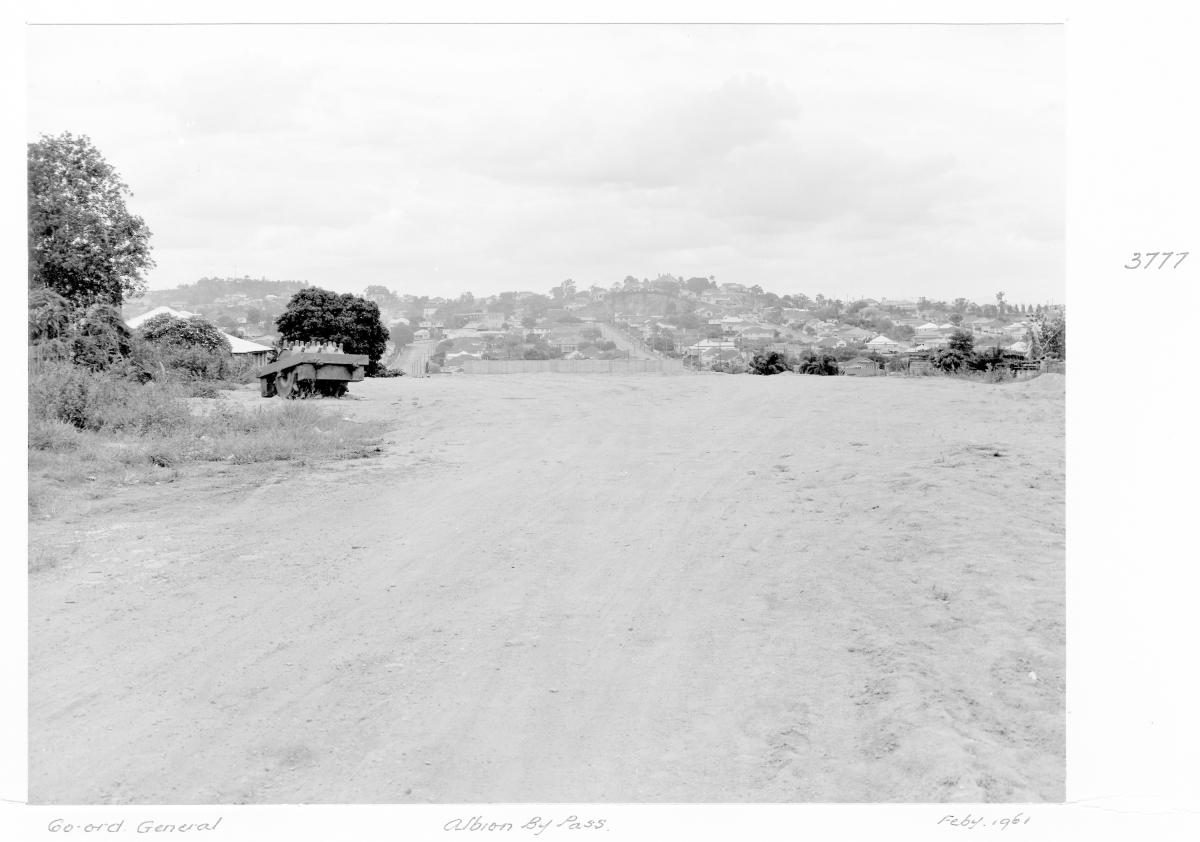 Albion bypass construction - Brisbane, February 1961