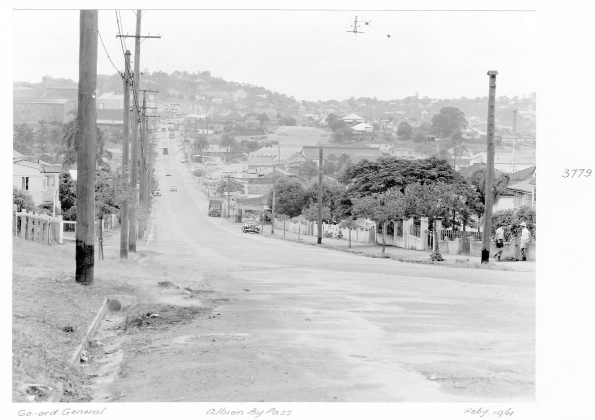 Albion bypass planning - Brisbane, February 1961