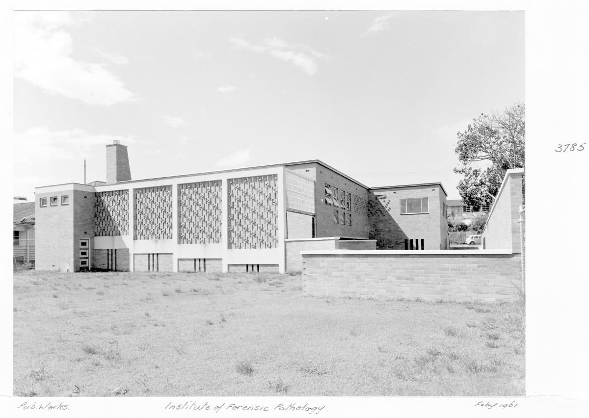 New Institute of Forensic Pathology/Morgue, Coopers Plains - Brisbane, February 1961