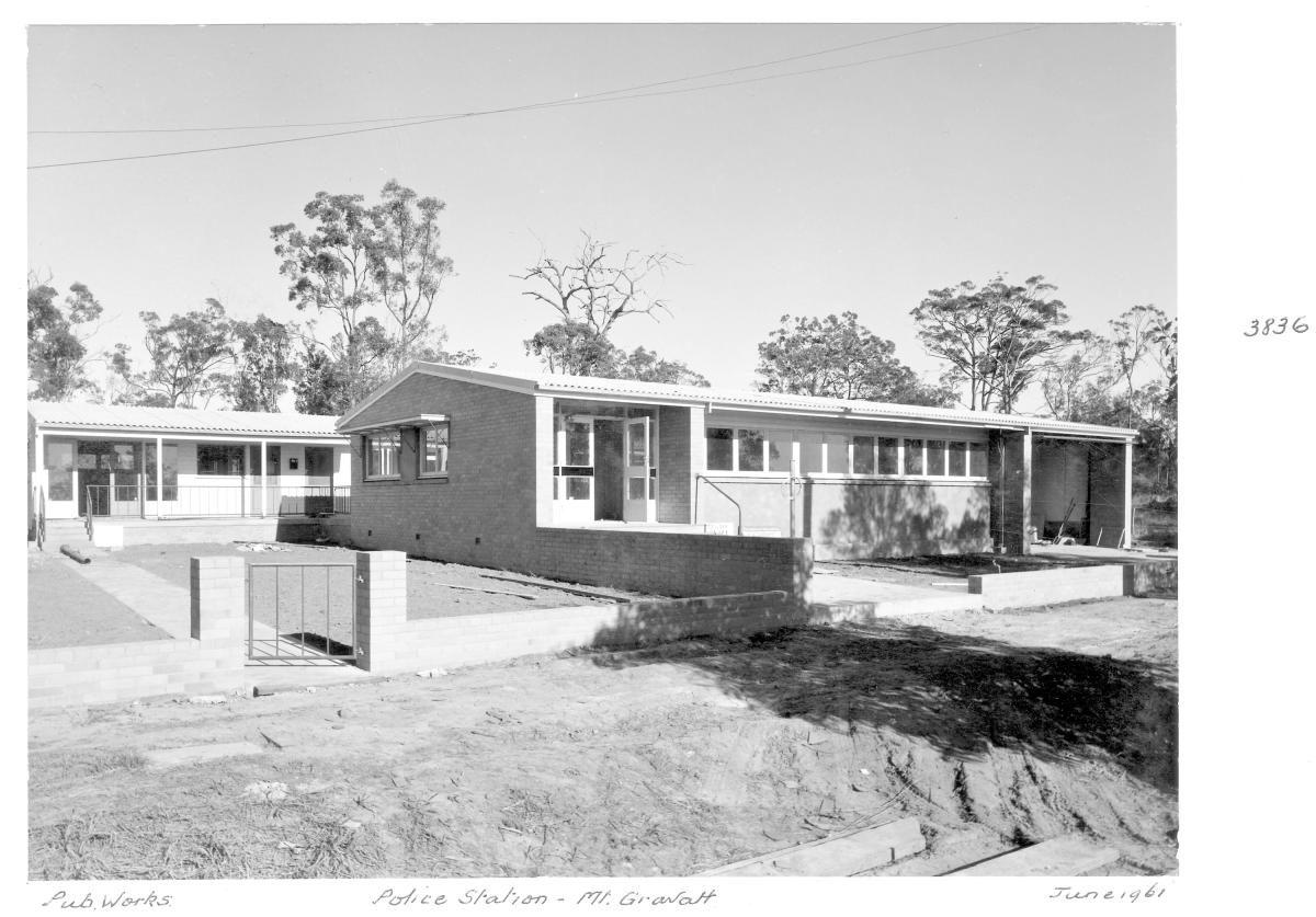Police Station, Mount Gravatt - Brisbane 1961