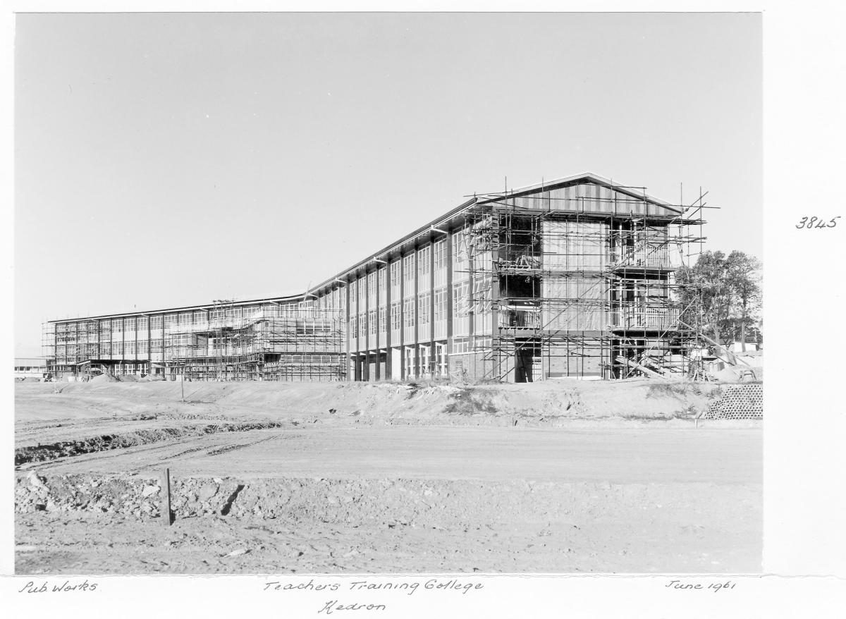 Construction of the Teachers Training College at Kedron - Brisbane, June 1961