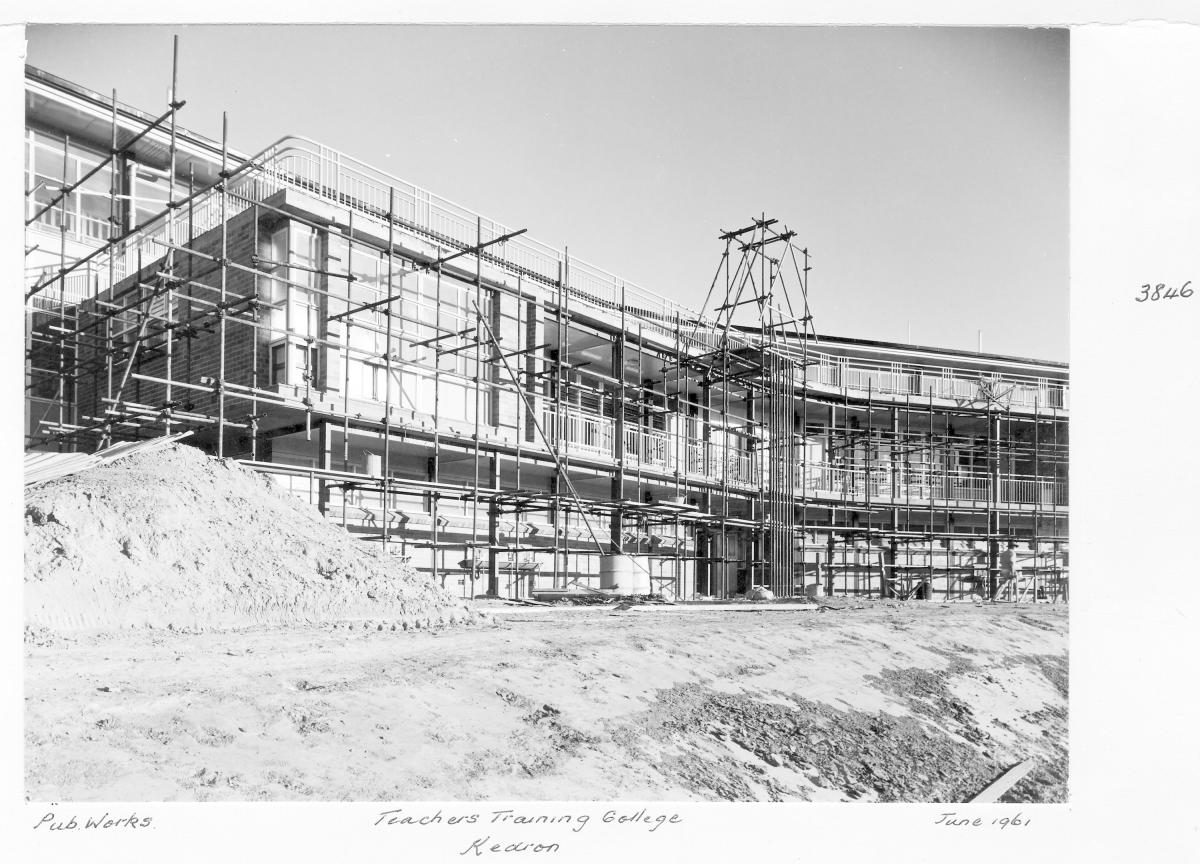 Construction of the Teachers Training College at Kedron - Brisbane, June 1961