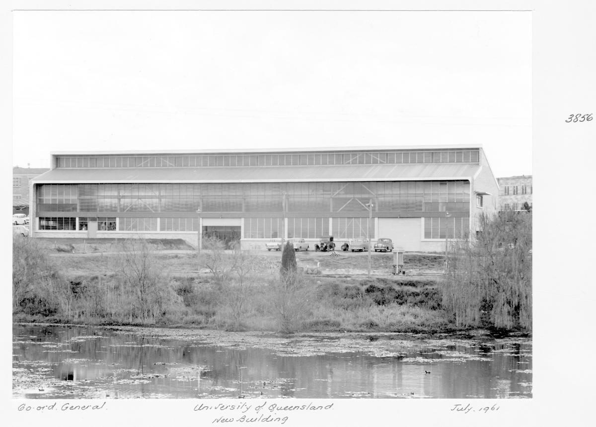 University of Queensland new building at St Lucia - Brisbane, July 1961