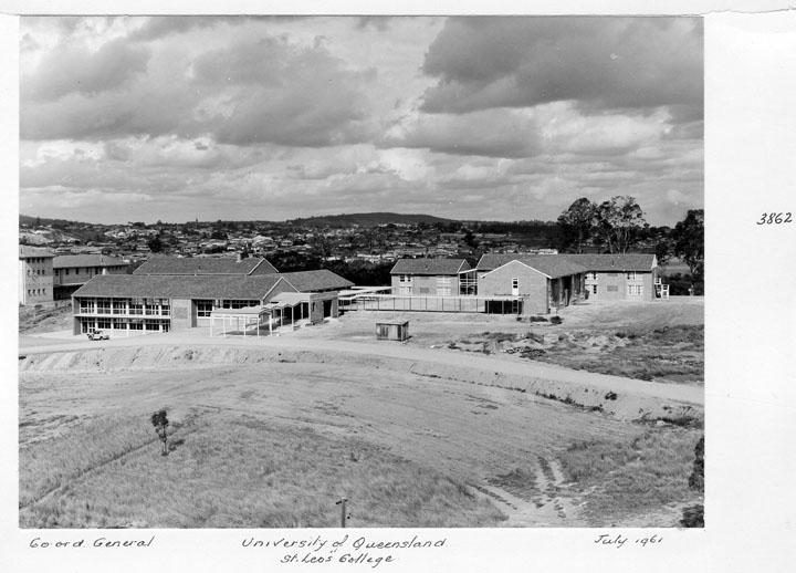 University of Queensland's St Leo's College at St Lucia - Brisbane, July 1961