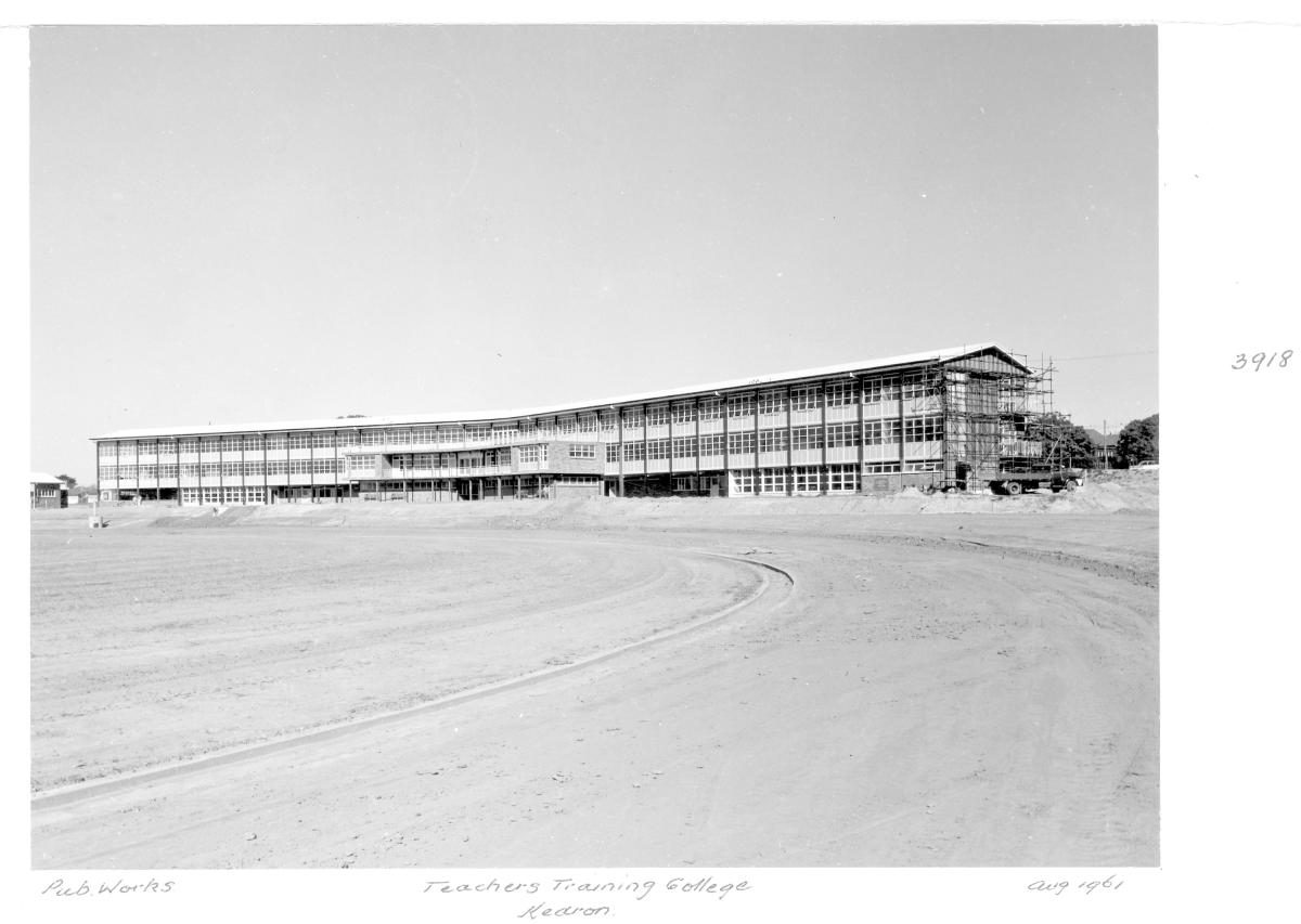 Construction of the Teachers Training College at Kedron - Brisbane, August 1961