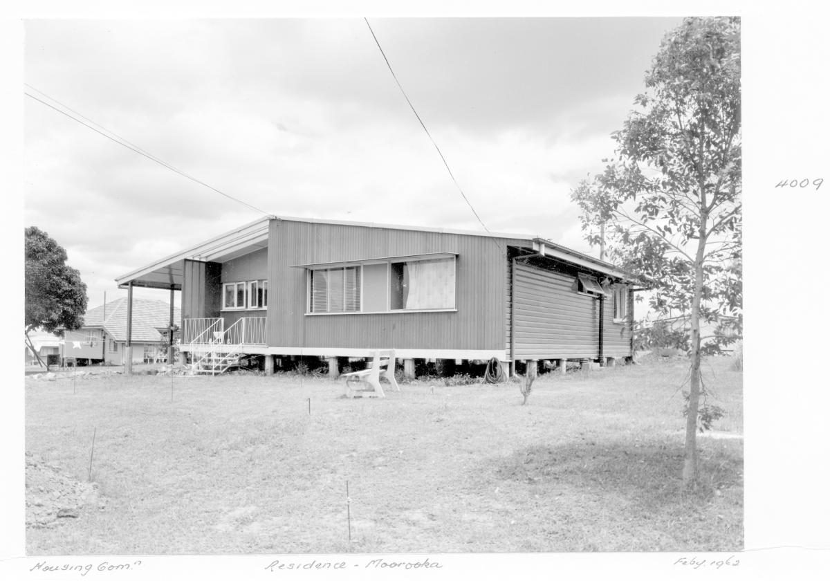 Housing Commission residence at Moorooka - Brisbane, February 1962