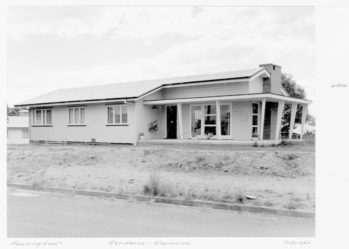 Housing Commission residence at Chermside - Brisbane, February 1962