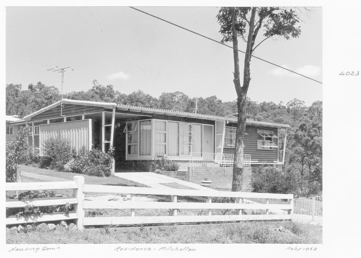 Housing Commission residence at Mitchelton - Brisbane, February 1962