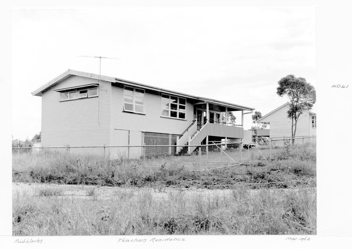House designated as Teacher's residence - Brisbane, March 1962
