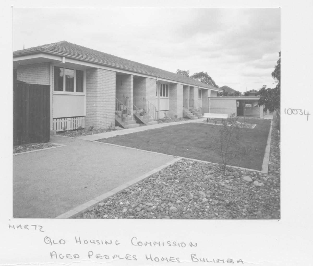 Queensland Housing Commission aged people's home at Bulimba - Brisbane, March 1972