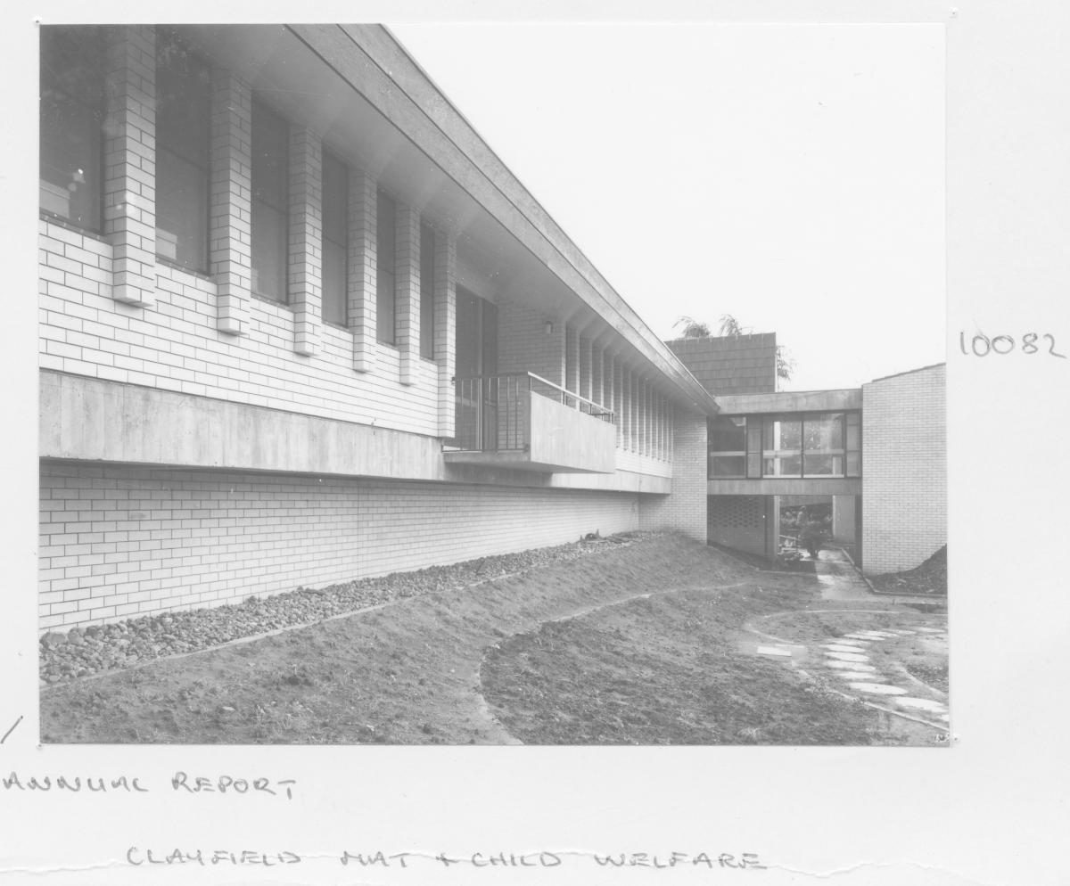Construction of Clayfield Maternal and Child Welfare building - Brisbane, May 1972