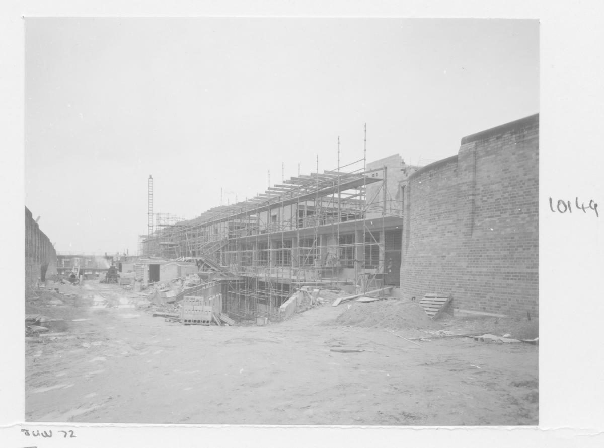 Construction of HM Prison Boggo Road Workshop Block - Brisbane, June 1972