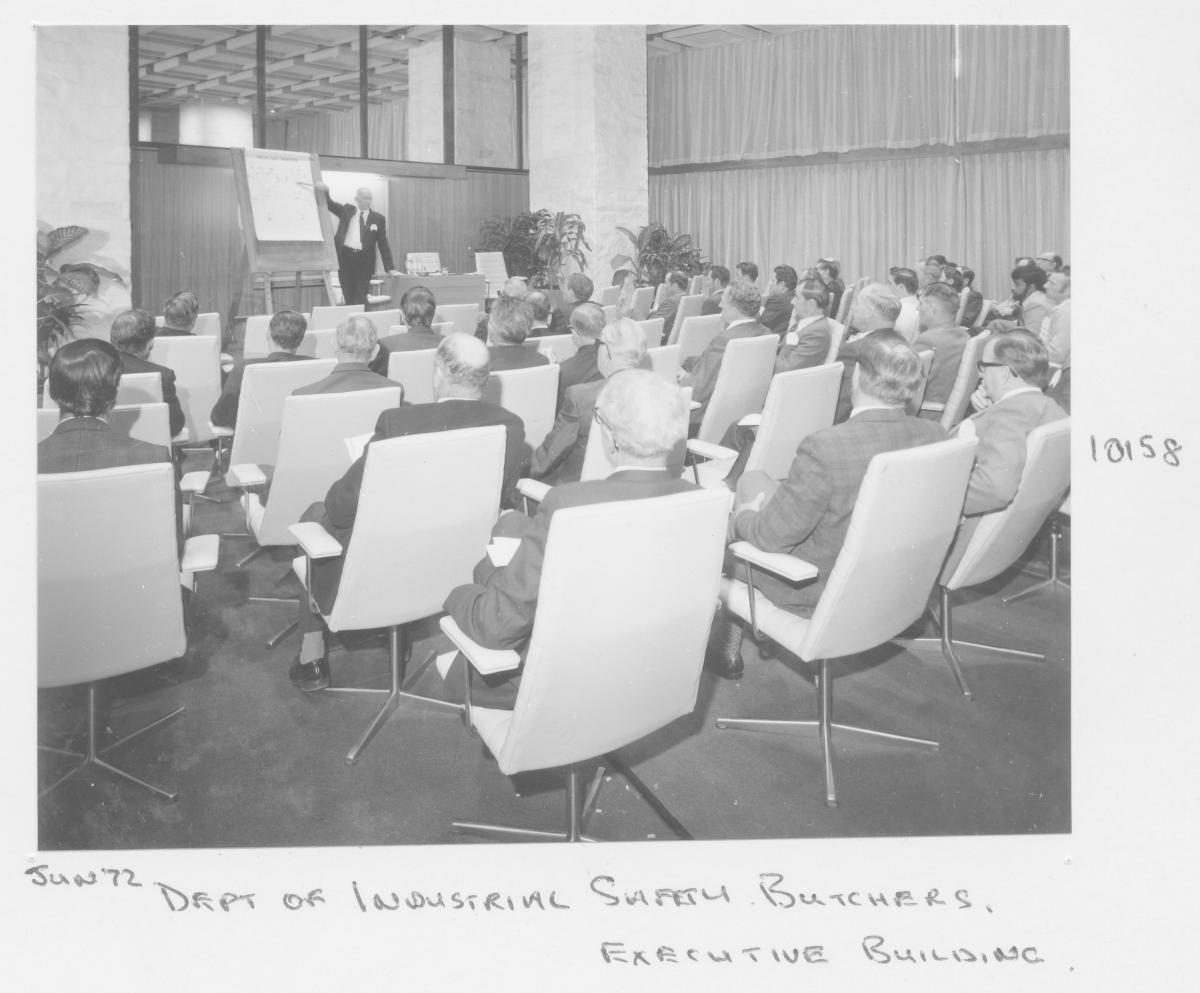 Industrial Safety Conference 1972, Executive Building - Butchers - Brisbane, June 1972