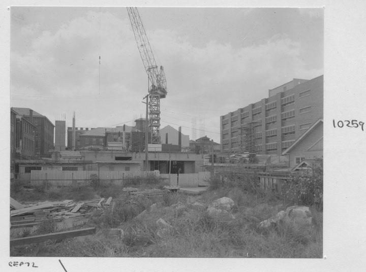 Progress of construction of the Queensland Institute of Technology Paramedical School - Brisbane, September 1972