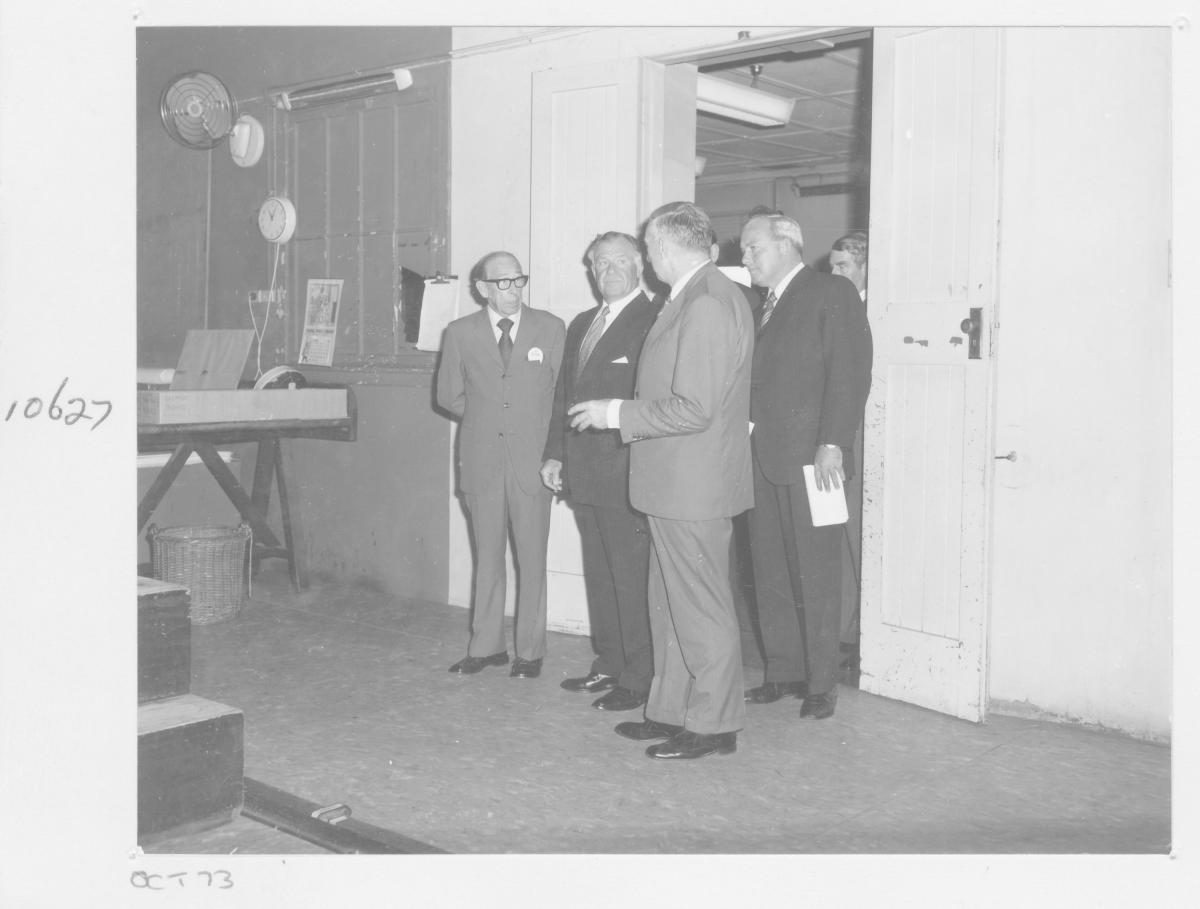 Governor's visit to the Land's Department - Brisbane, October 1974