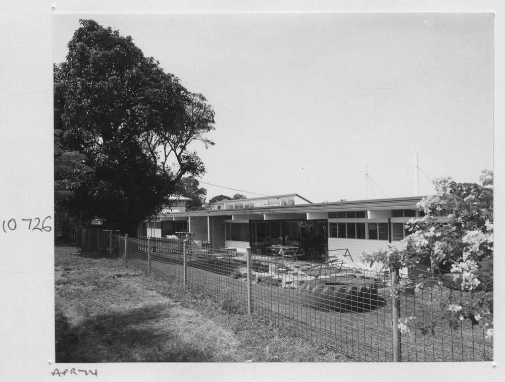 Exterior of Wynnum North Preschool - Brisbane, April 1974