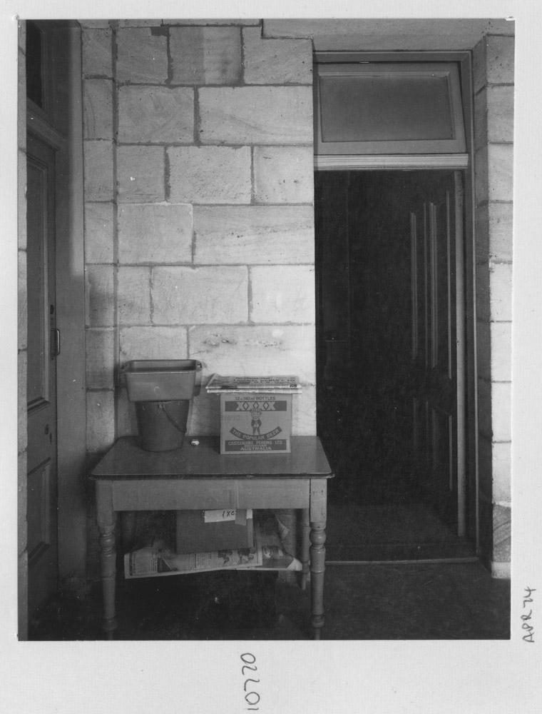 Interior of Providores Cottage at Parliament House - Brisbane, April 1974