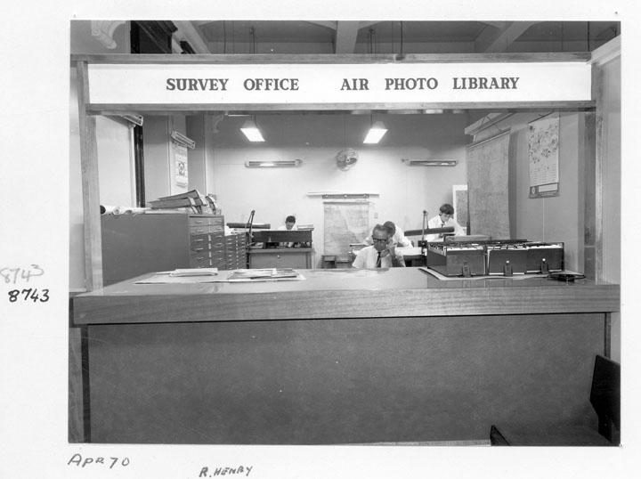 Survey Office, Air Photo Library, Brisbane, April 1970