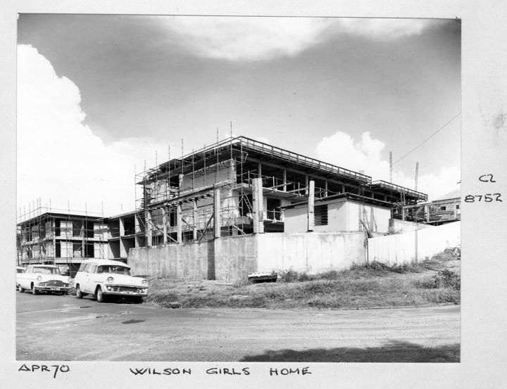 Wilson Girls Home construction, Windsor, Brisbane, April 1970
