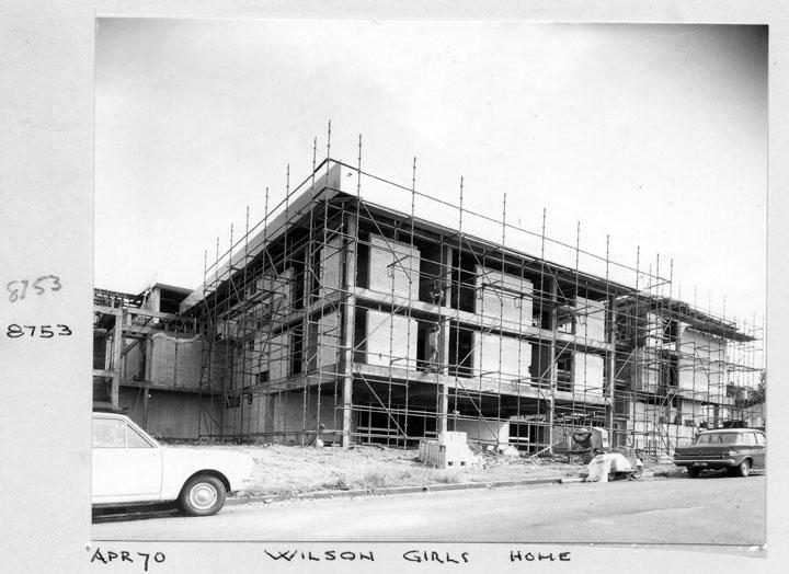 Wilson Girls Home construction, Windsor, Brisbane, April 1970