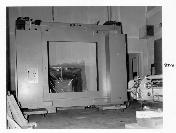 Klimsch camera installation, Executive Building, Brisbane, May 1970