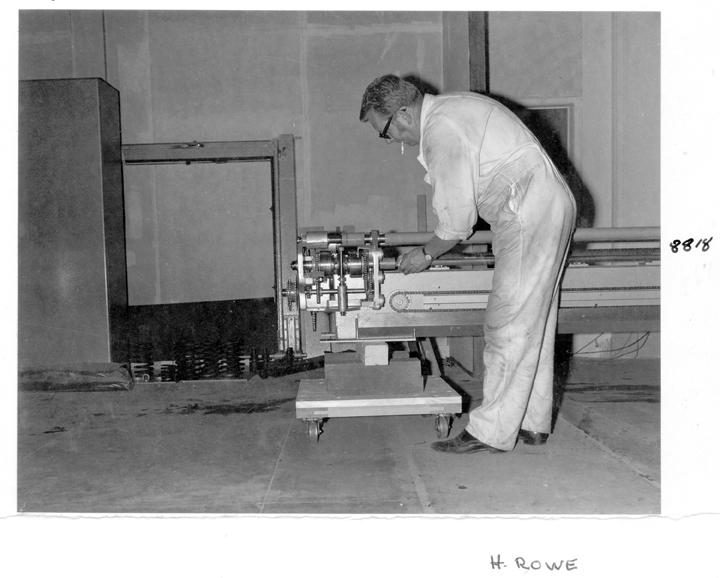 Klimsch camera installation, Executive Building, Brisbane, May 1970