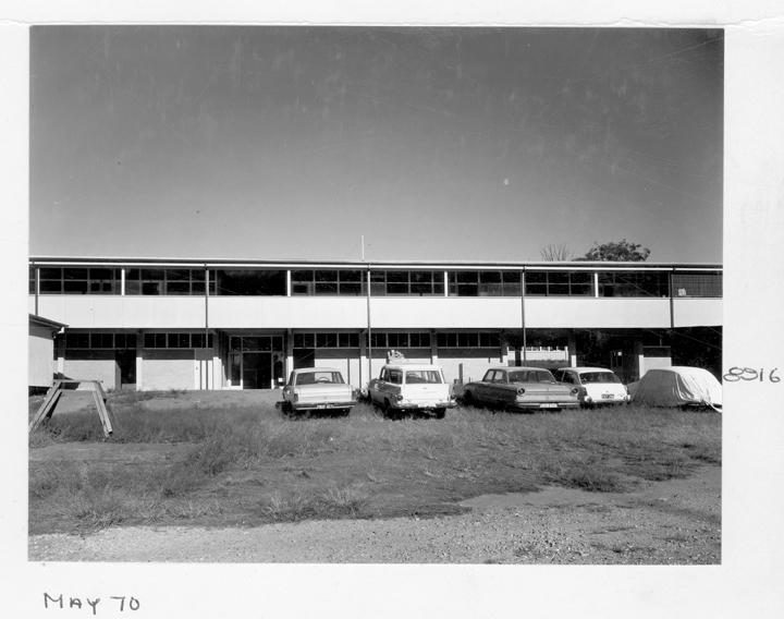 Aspley State High School, classrooms, Brisbane, May 1970