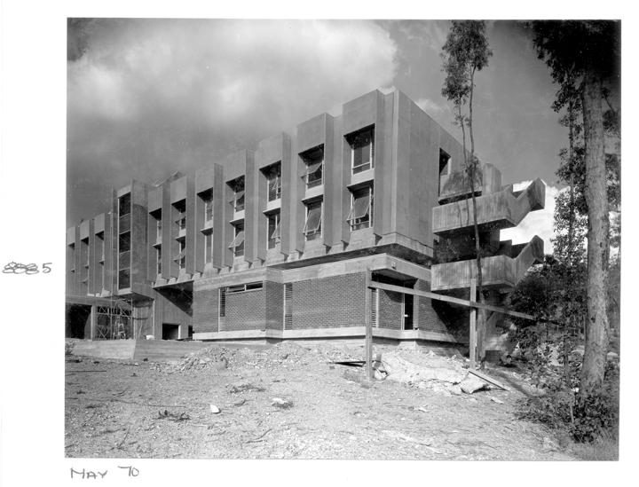 Residential Block, Mount Gravatt Teachers Training College, Brisbane, May 1970
