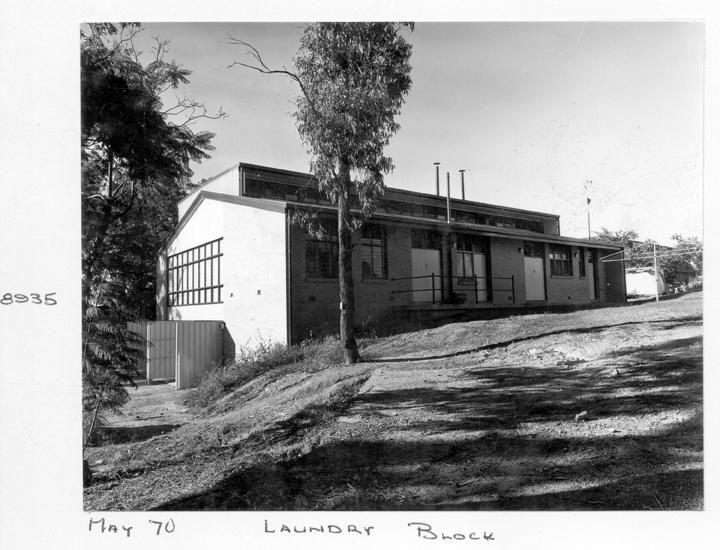 Laundry block, Queensland Industrial Institute for the Blind, Brisbane, May 1970