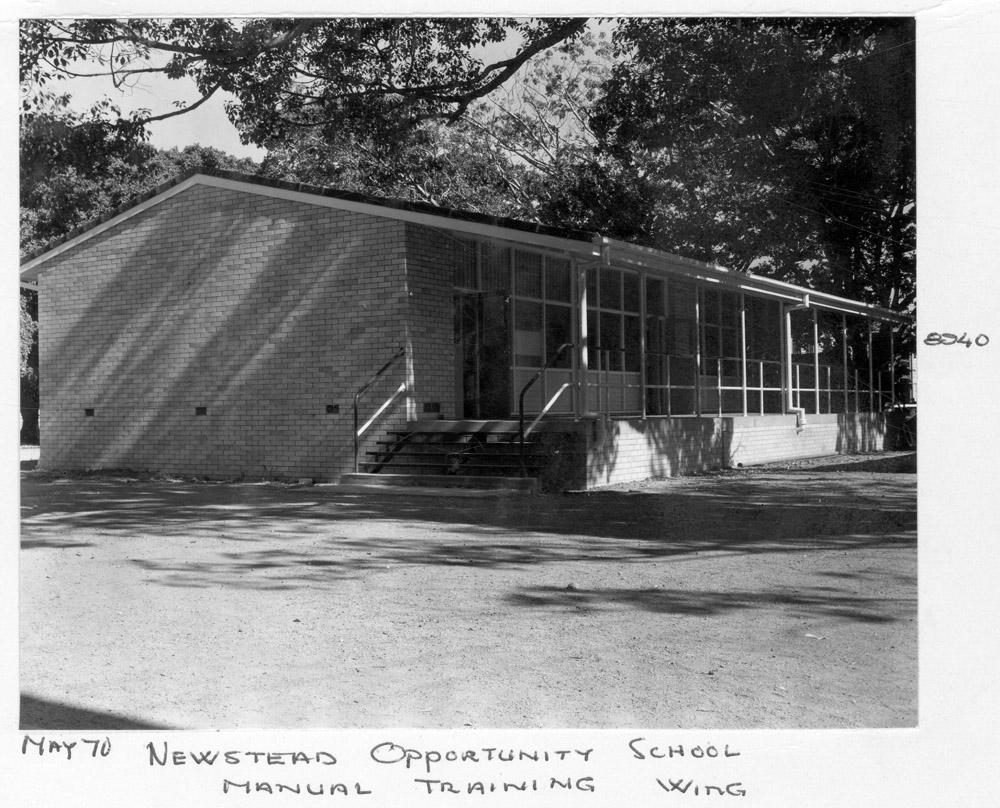 Manual Training Wing, Newstead Opportunity School, Brisbane, May 1970