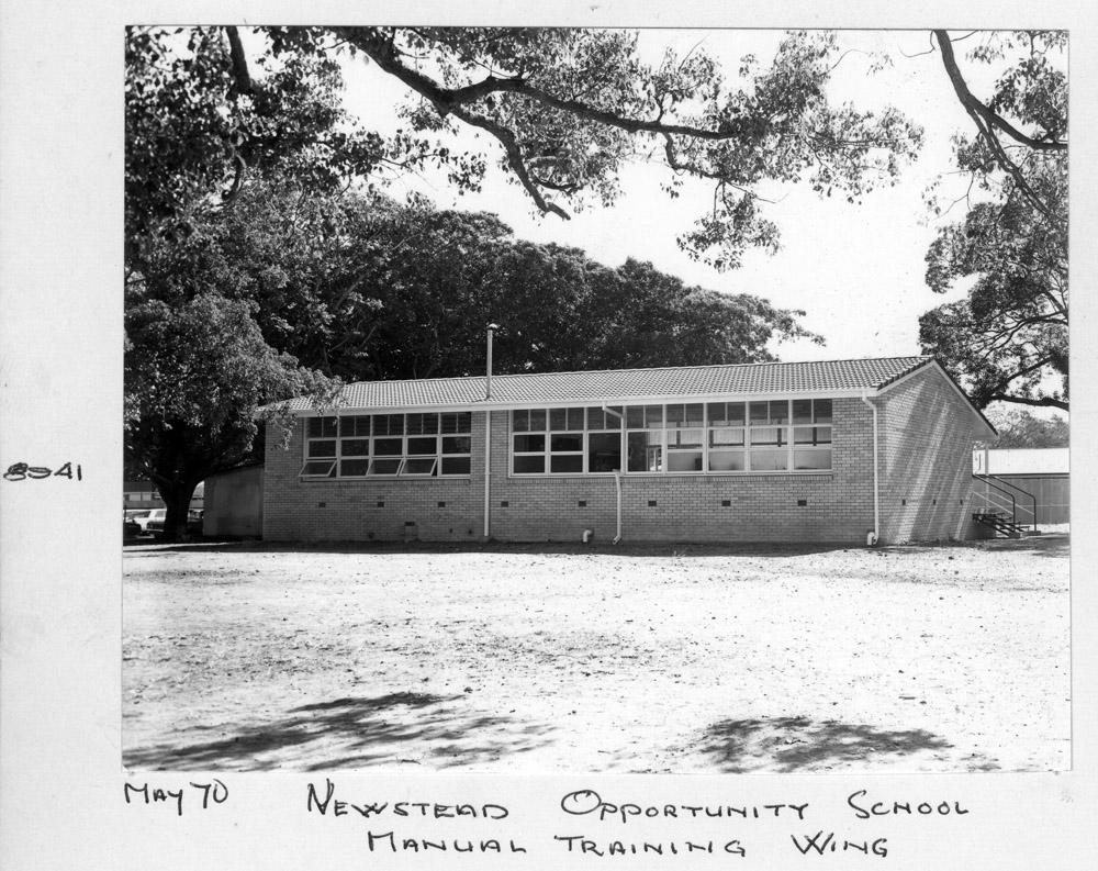 Manual Training Wing, Newstead Opportunity School, Brisbane, May 1970