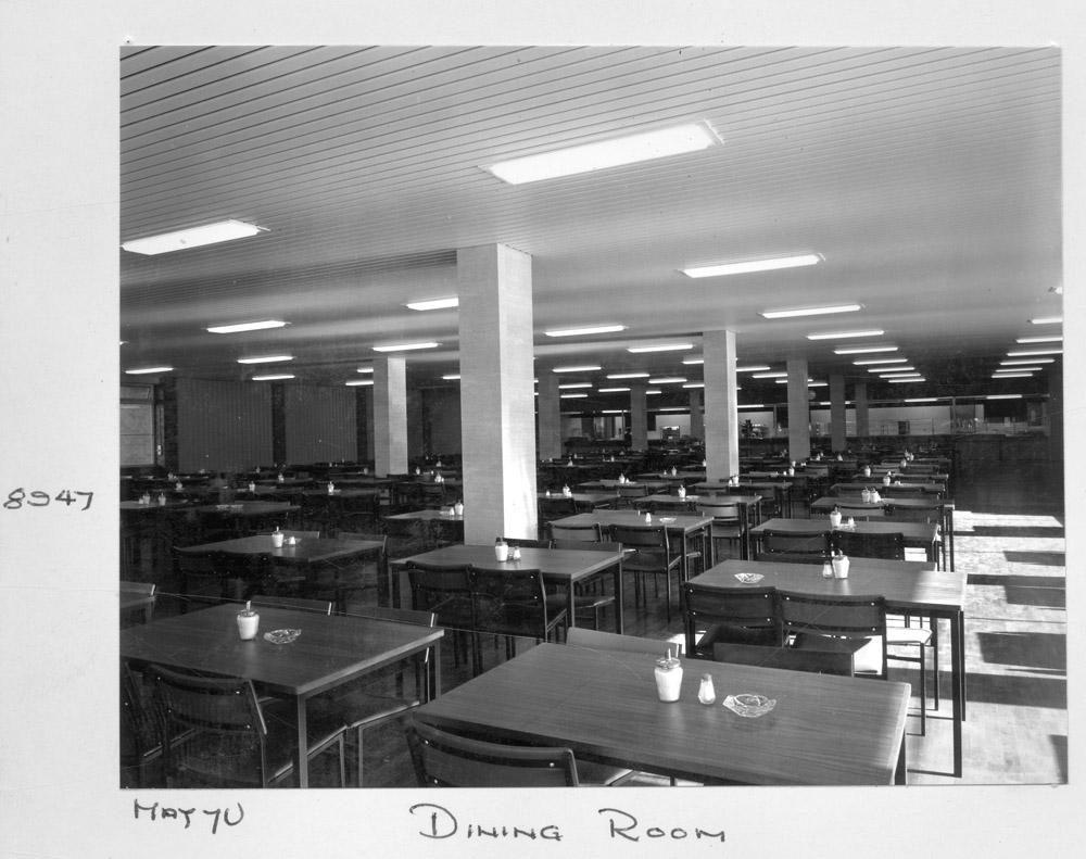 Dining Room, Queensland Institute of Technoloy, Brisbane, May 1970