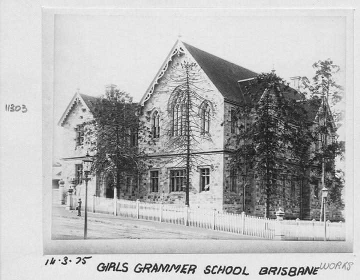 Brisbane Central State School, incorrectly captioned Brisbane Girls Grammar School - March 1975