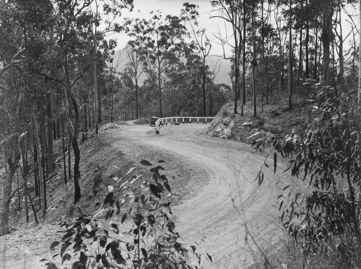 Section of the new Mount Nebo Road, outside Brisbane, 1931