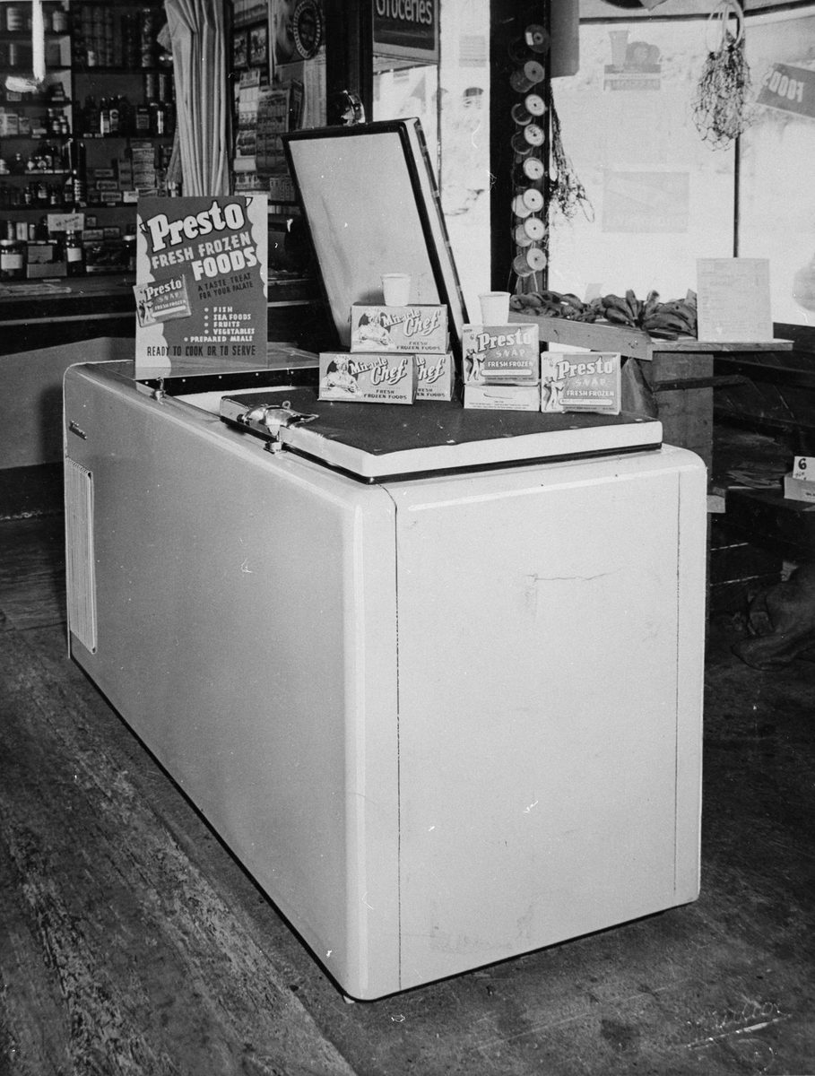 Quick freezing now available to the domestic kitchen, 1953