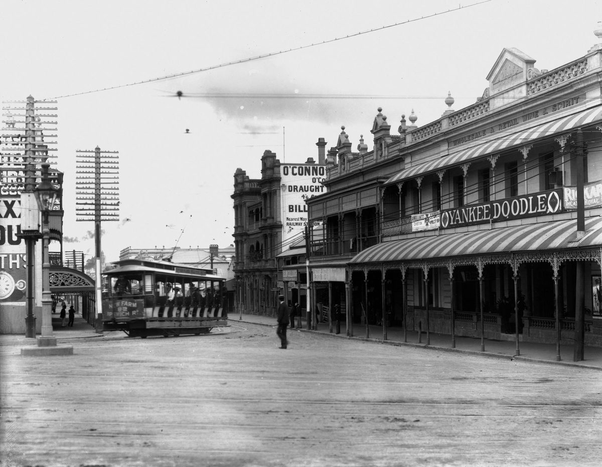 Stanley Street, Brisbane, 1904