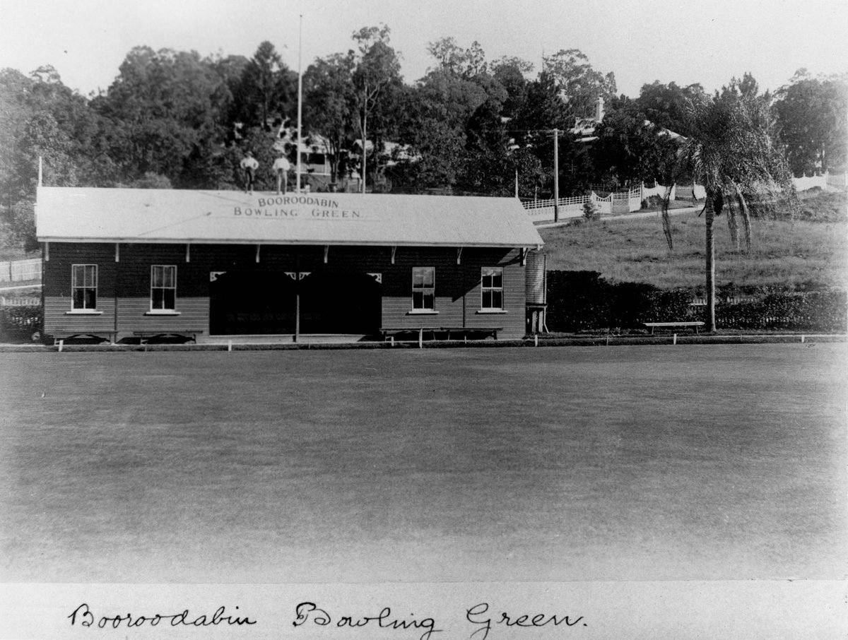 Clubhouse of the Booroodabin Bowling Green, Bowen Hills, Brisbane, 1907