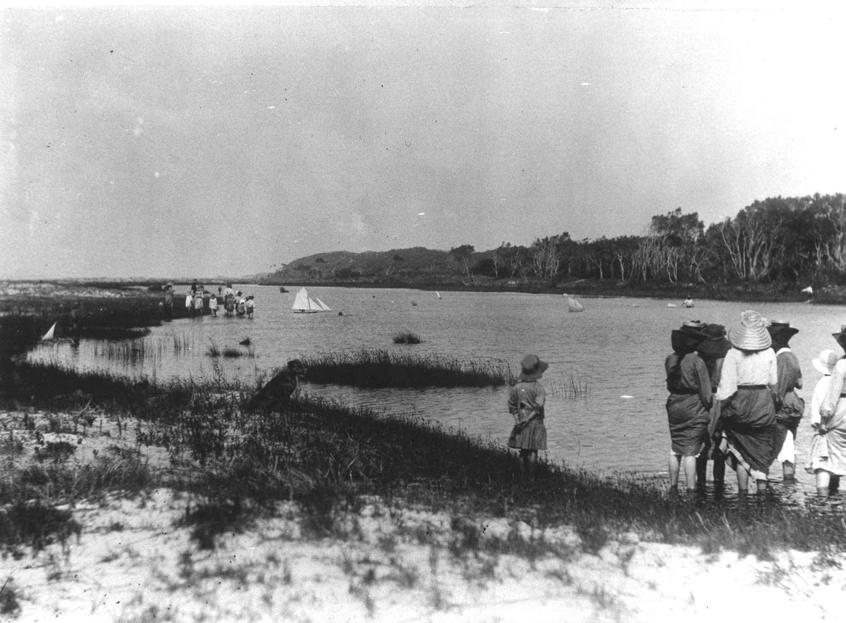 Regatta at Bulwer on Moreton Island, Queensland, 1908