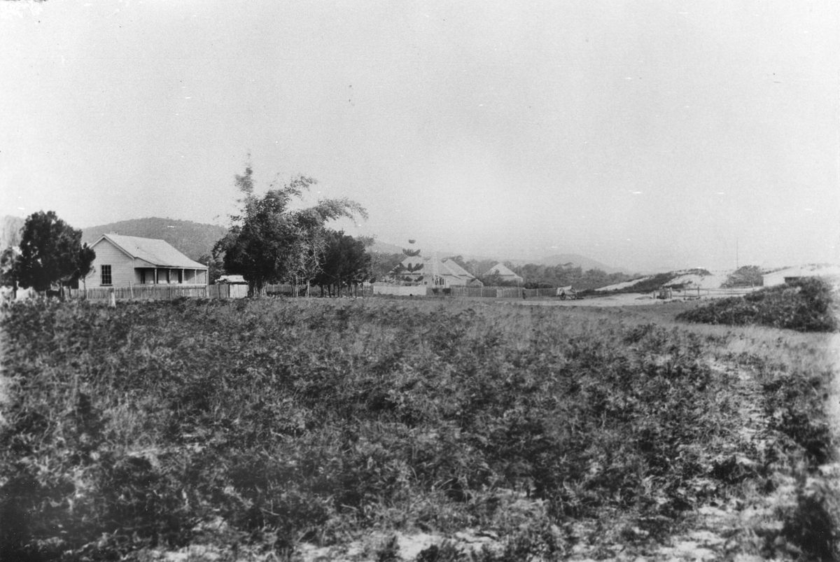 Settlement of Bulwer on Moreton Island, 1906