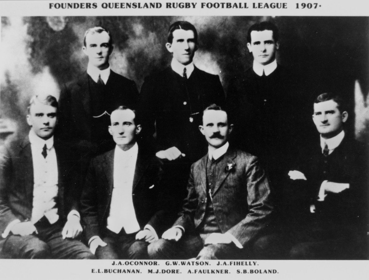 Founders of Queensland Rugby Football League, 1907