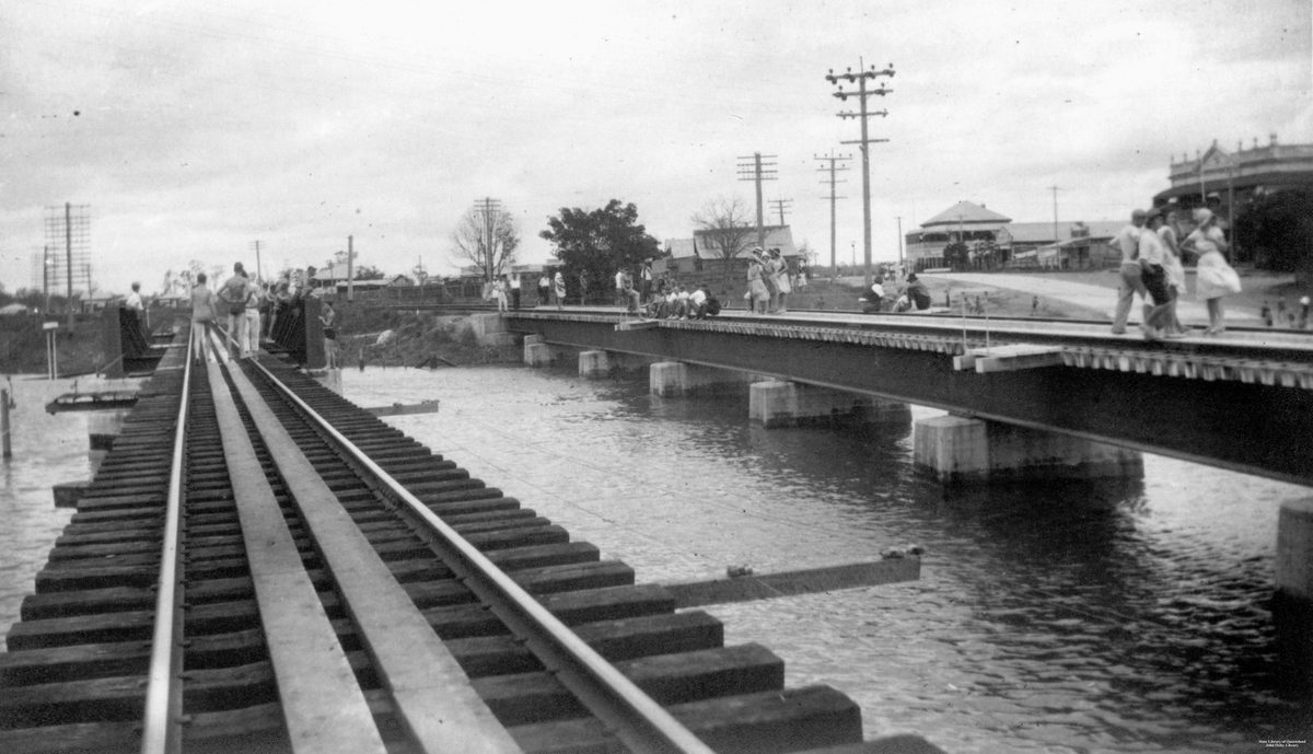 Floods at Rocklea, Brisbane, 1930