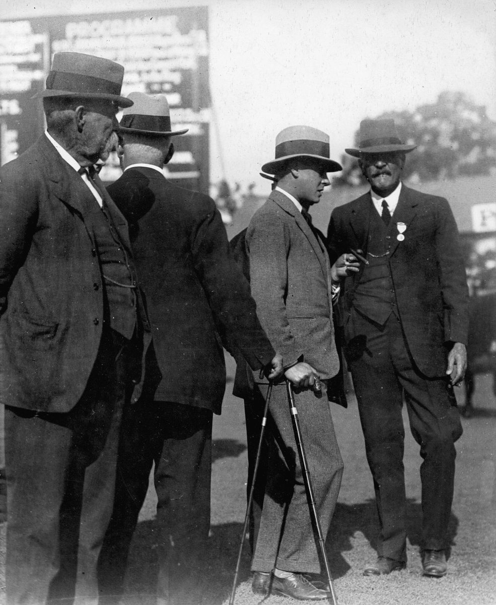 Edward, Prince of Wales, at the Brisbane show, July 1920