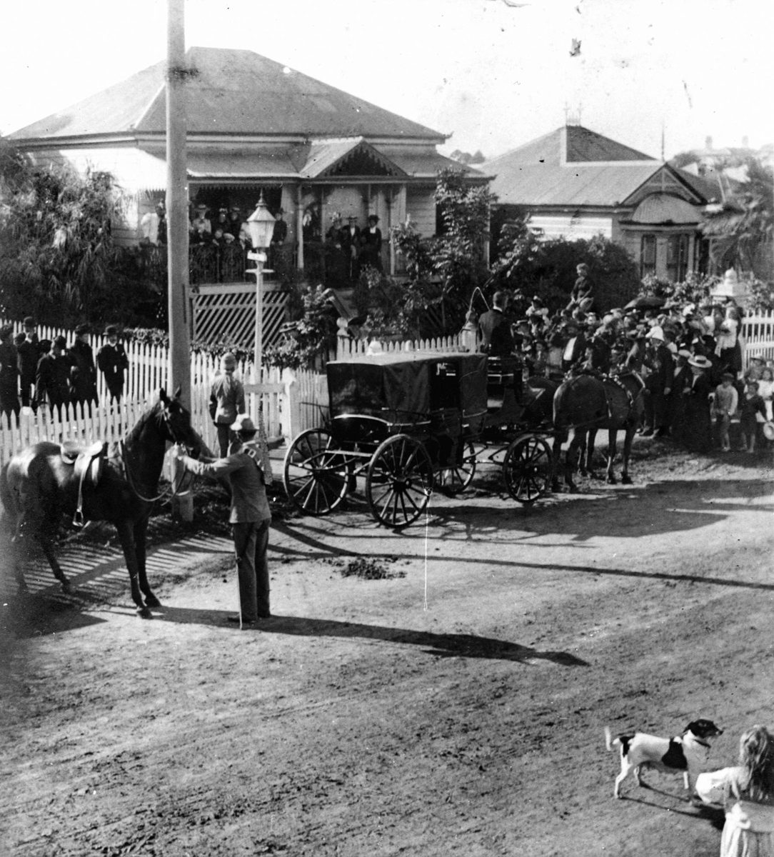 Visit of the Duke and Duchess of Cornwall and York to Brisbane in May 1901