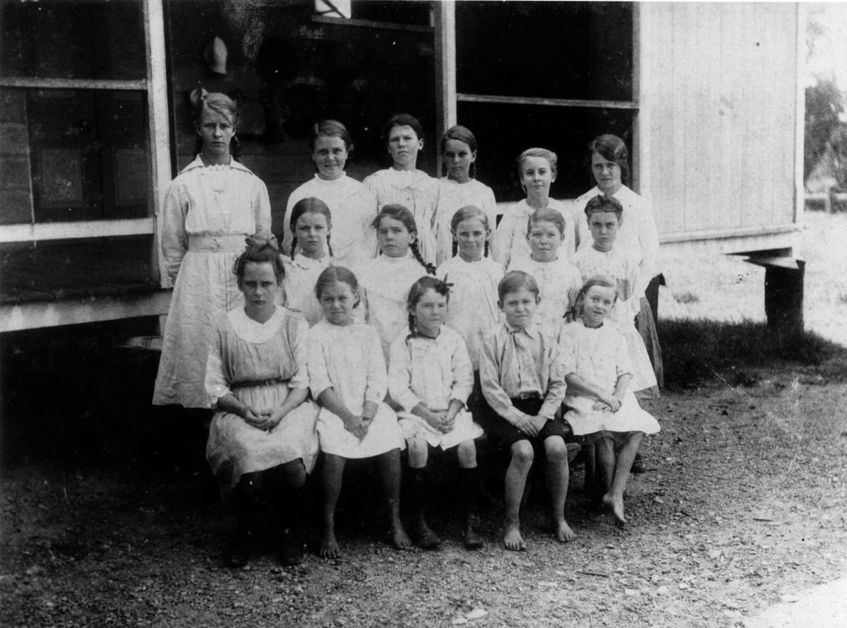 Miss Blake's Class of 1914 at the Belmont School, Brisbane
