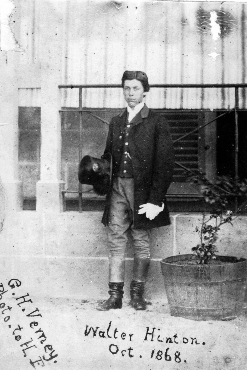 Young Walter Hinton