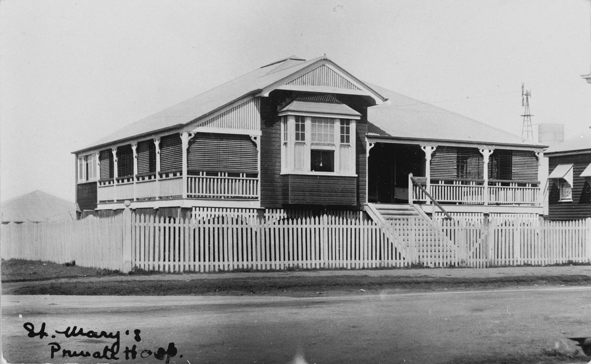 St Mary's Private Hospital in Wynnum, Brisbane, 1920