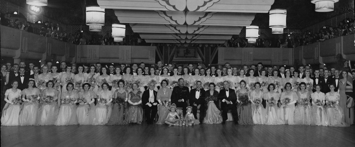 Masonic Ball at the Trocadero in Brisbane, 1940
