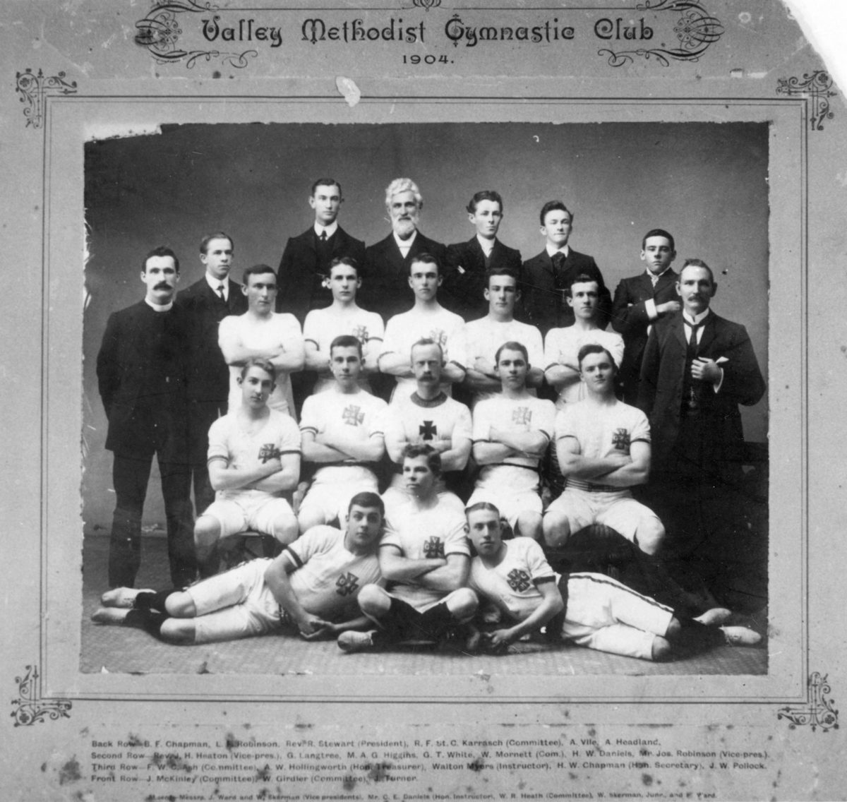 Valley Methodist Gymnastic Club, 1904